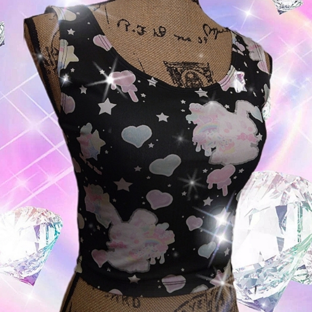 Candied Cupcakes Crop Top